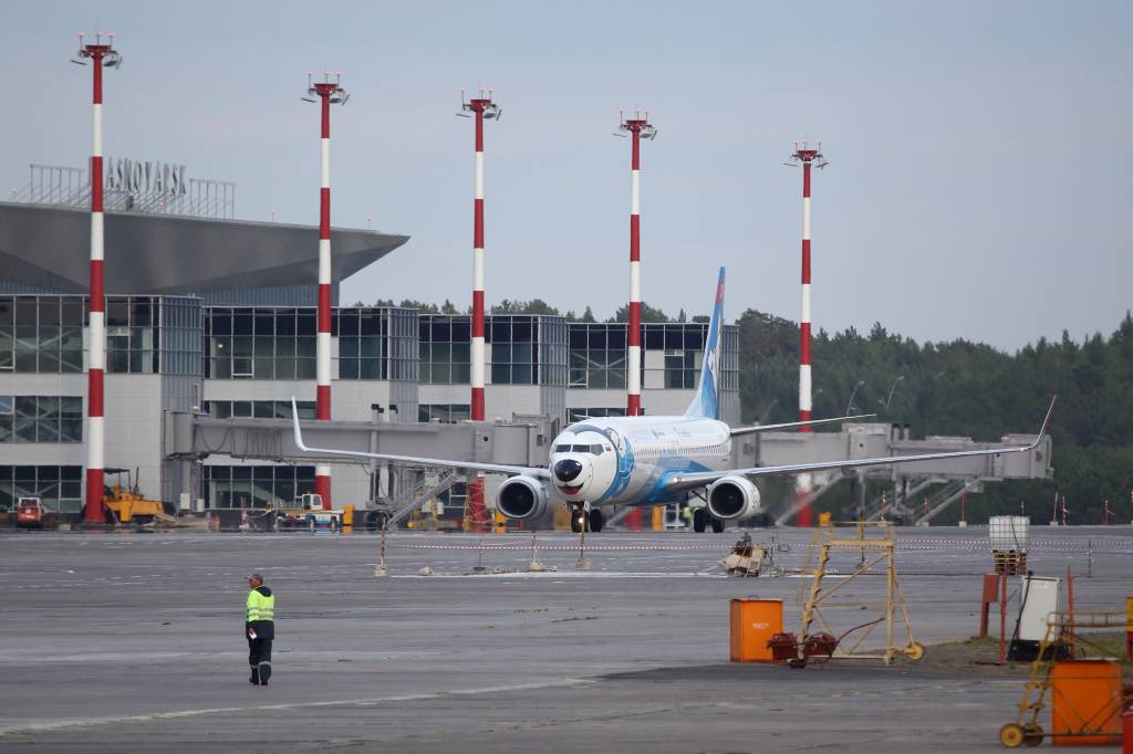 Аэропорт «Красноярск» планируют связать с городом железной дорогой