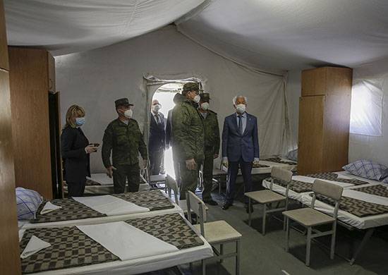 В Красноярском крае свернули военно-полевой госпиталь