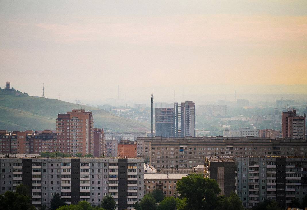 Красноярский край вошел в список регионов с самым грязным воздухом