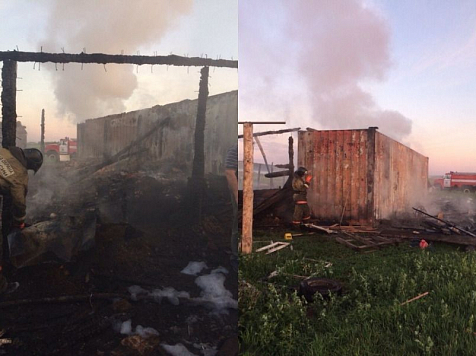 Подробности пожара в Сухобузимо: спасшийся из огня мальчик получил ожог 50% тела. Фото: 24.mchs.gov.ru