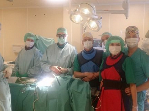 Красноярские кардиохирурги провели сложную операцию новорожденной малышке с редким пороком сердца. фото: красноярский кардиоцентр 
