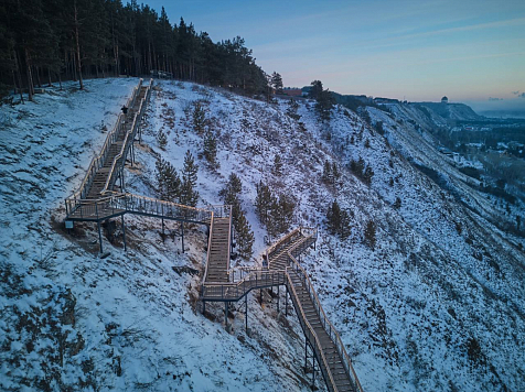 В Красноярске заказали благоустройство новой экотропы от лестницы в Удачном до «Серебряного лога». Фото: @av_uss