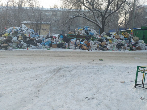 Перевозчик мусора оправдался за свалки на левом берегу и попросил еще несколько дней на их разбор. Фото: Денис Басов / vk.com/live_kras