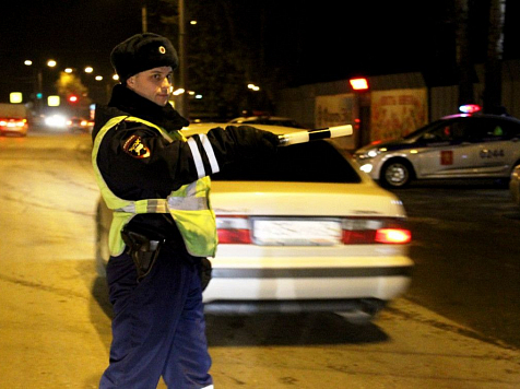 ﻿На морозном субботнем рейде инспекторы не нашли пьяных водителей. Фото: полк ДПС по Красноярску