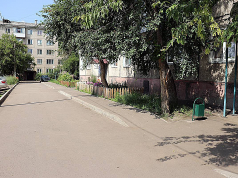 В Ленинском районе отремонтировали дороги во дворах. Фото: admkrsk.ru