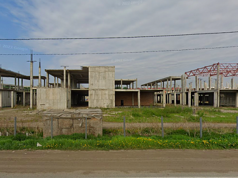 Крупный недострой у Солонцов начали перестраивать под склад. Фото: google карты