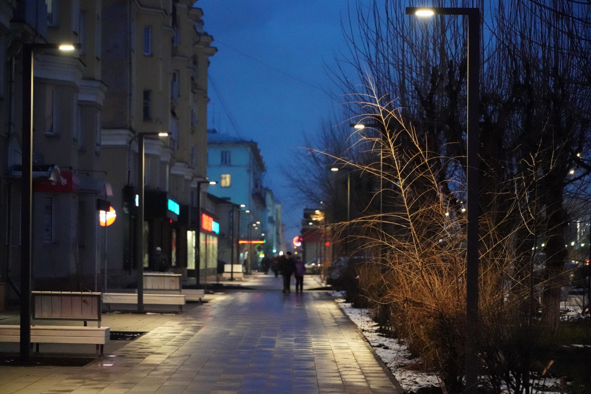 В Красноярске завершили создание променада на правобережье