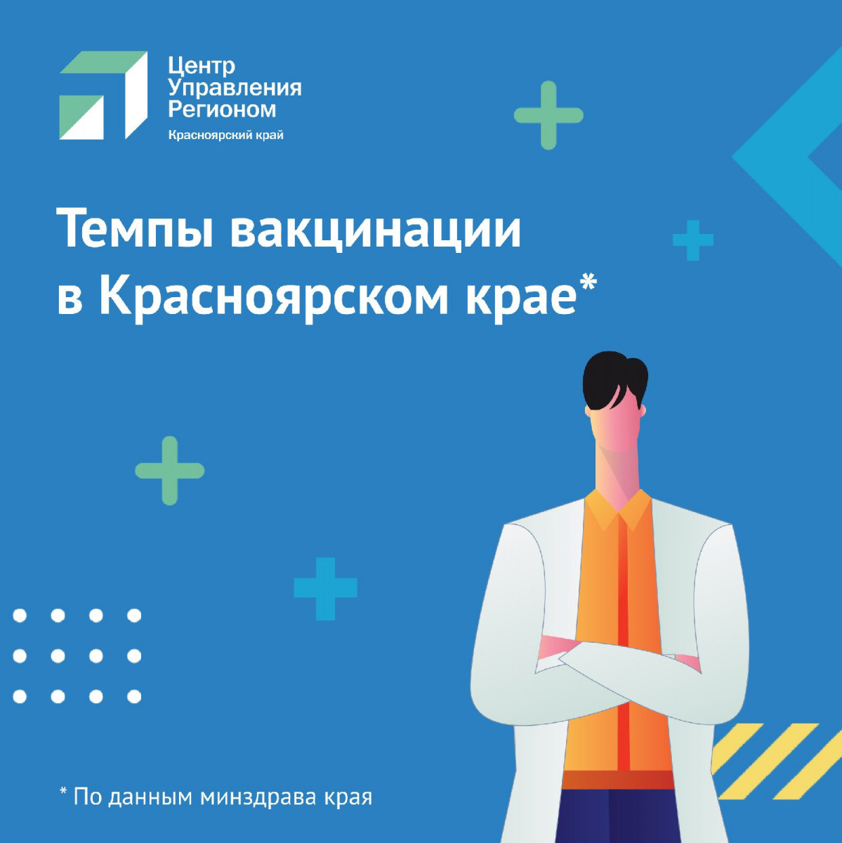 Бородино, Шарыпово и Красноярск активнее всех в крае вакцинируются от коронавируса