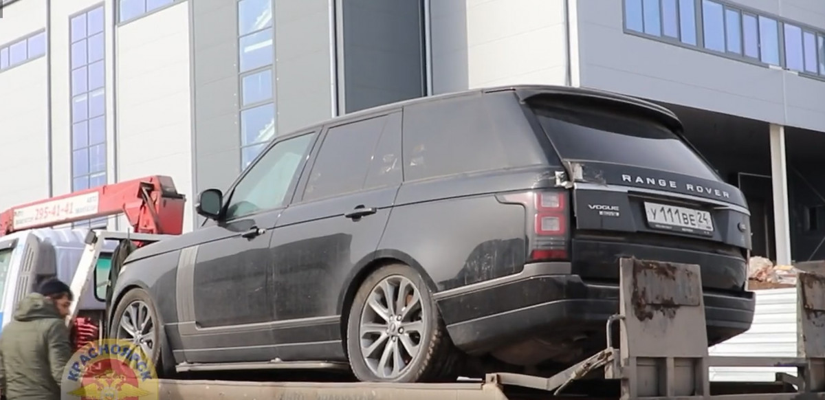 В Красноярске нашли угнанный 6 лет назад в Германии Land Rover