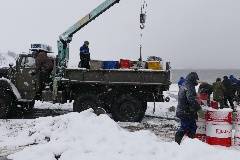 Минэкологии взяло пробы воды в Хатанге после разлива нефти. taimyr24.ru