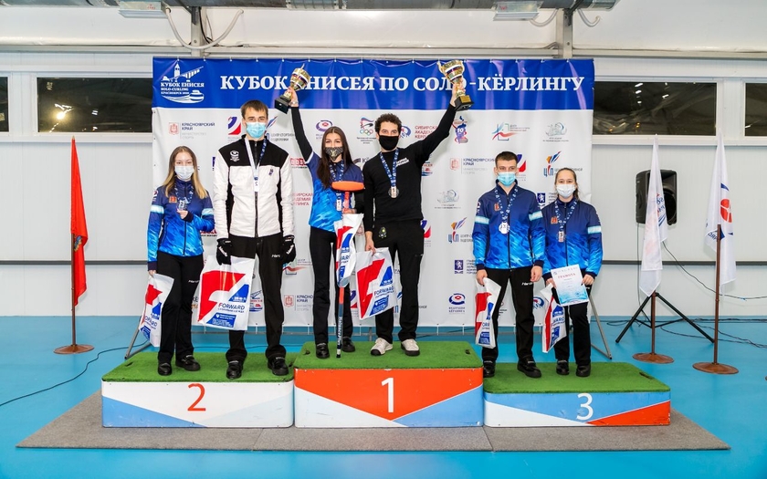 Красноярцы завоевали пять наград на I Всероссийском турнире по соло-кёрлингу