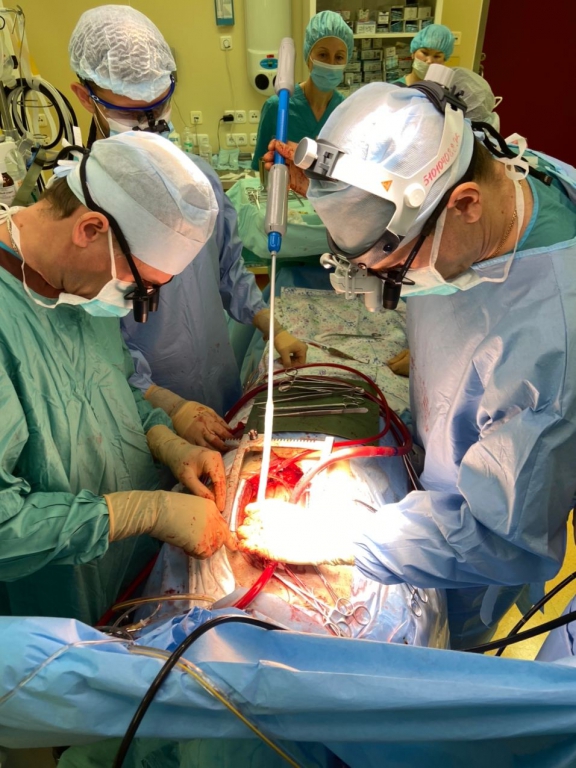 Красноярские хирурги охладили пациента до 24 градусов для операции на сердце