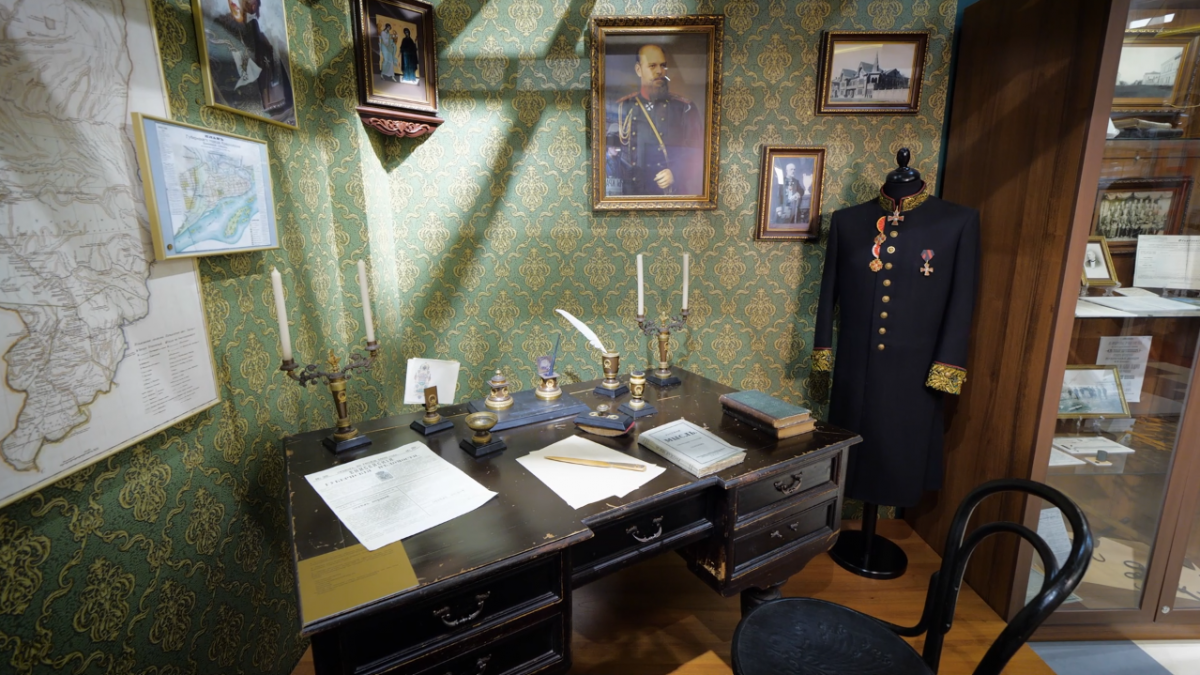 Музей истории финансов Красноярского края кабинет фининспектора 19 век.png