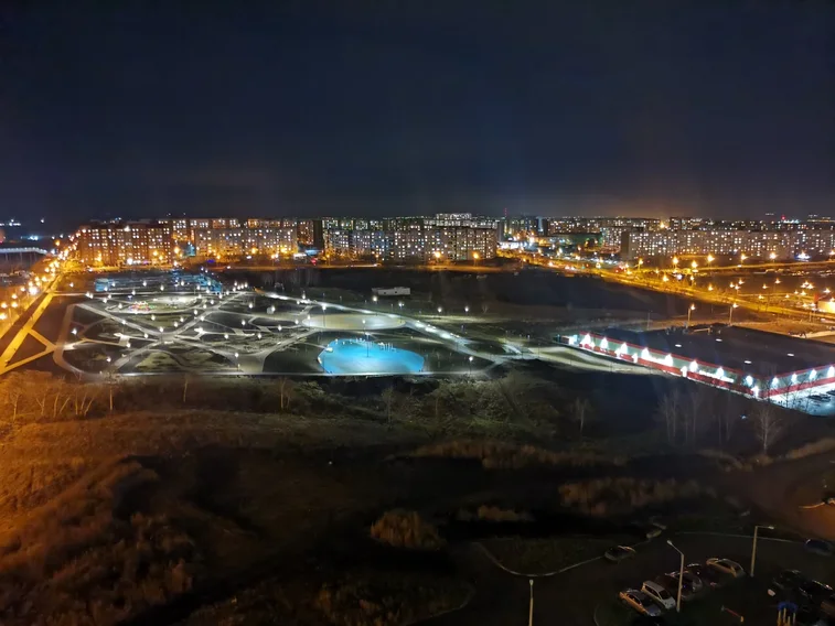 Вид на парк в Солнечном Вид на парк в Солнечном