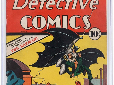 Первый комикс о Бэтмене продали за рекордные $1,5 миллиона. Фото: hollywoodreporter.com