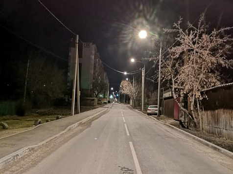 В Красноярске новые фонари установили еще на двух улицах. Фото: admkrsk.ru