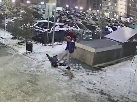 Пьяный красноярец жестоко избил подошедшего к нему мужчину. Фото и видео: ЧП Красноярск