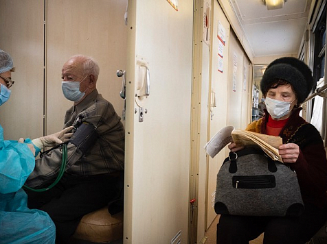 «Здравоохранение для людей» - иностранцев удивил красноярский поезд здоровья. 
Фото: https://www.instagram.com/who/

