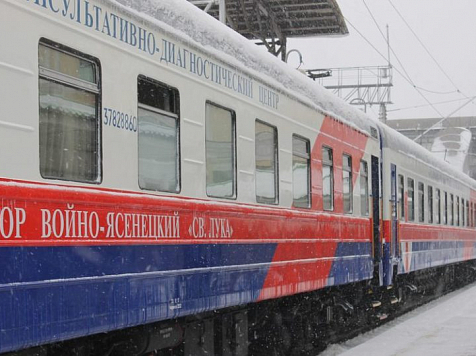 Красноярский «Поезд здоровья» в феврале проедет от Козульки до Камарчаги. Фото: kraszdrav.ru
