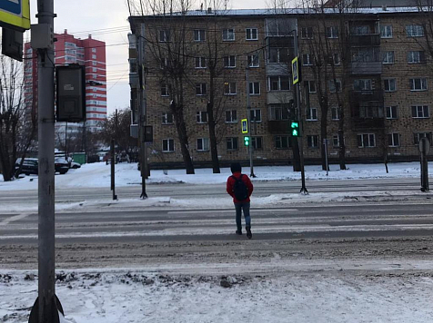 В Красноярске пьяный водитель сбил школьника и убежал с места ДТП. Фото: ГИБДД