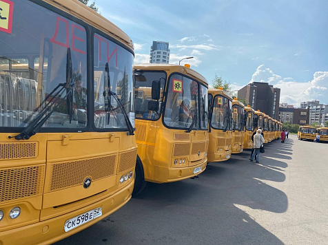В 26 районах Красноярского края заменили старые школьные автобусы. Фото: krskstate.ru