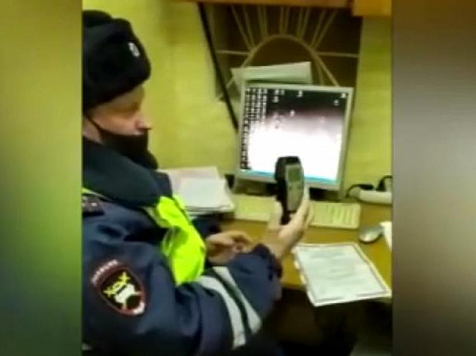 В Красноярском крае остановили пьяного водителя. Фото, видео: 24.мвд.рф